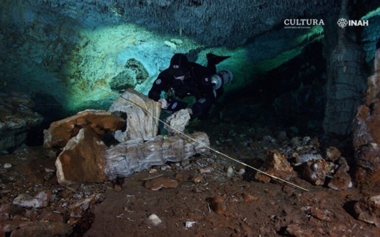 Hallan en la Península de Yucatán la mina de ocre más antigua de América