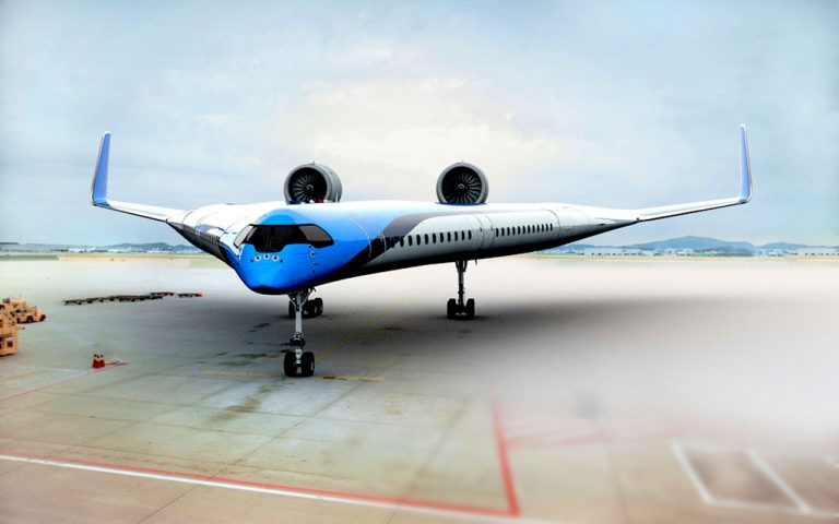 KLM busca revolucionar la aviación con el Flying-V
