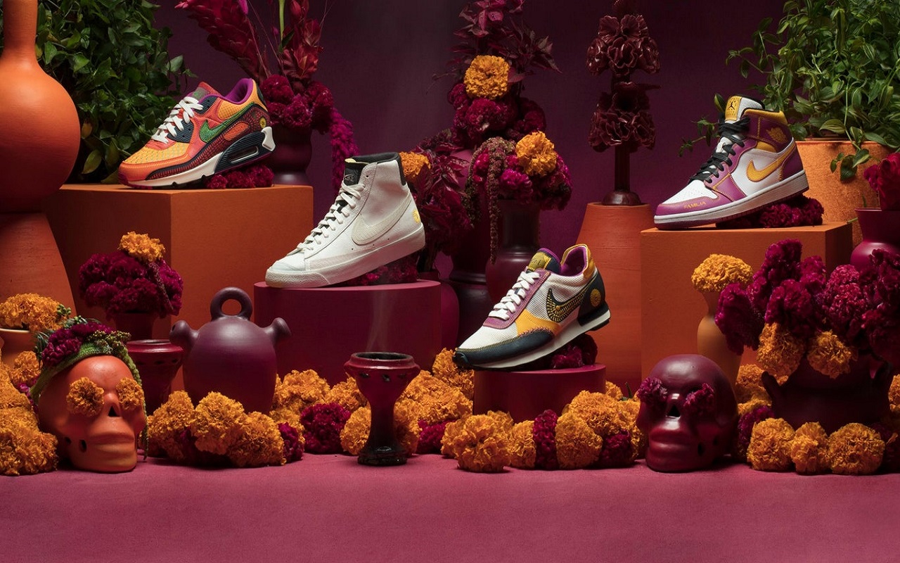 Nike lanza colección inspirada en el Día de Muertos
