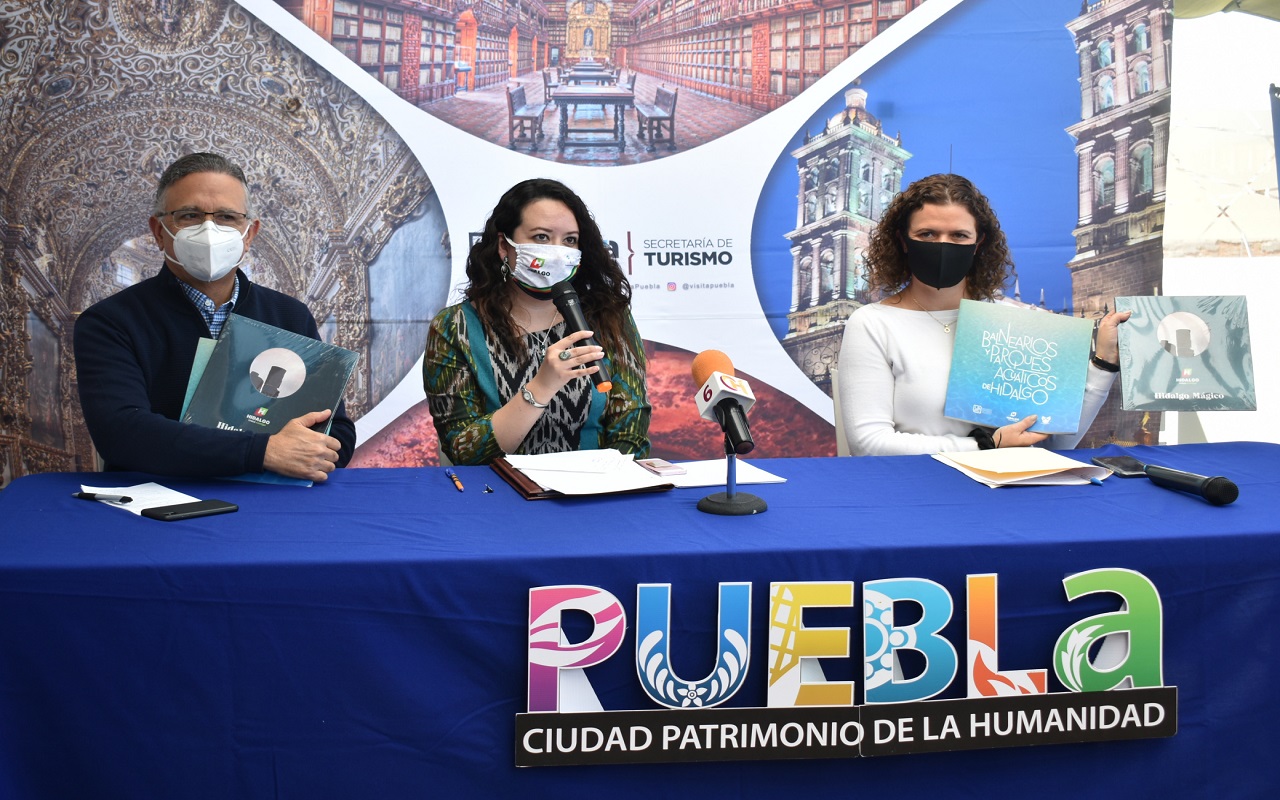 La ciudad de Puebla e Hidalgo firman convenio de colaboración turística