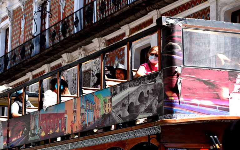 La ciudad de Puebla se promociona ante Hidalgo y Oaxaca