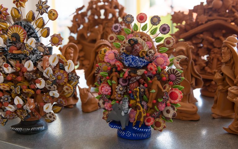 Árbol de la vida artesanal, piezas míticas de México