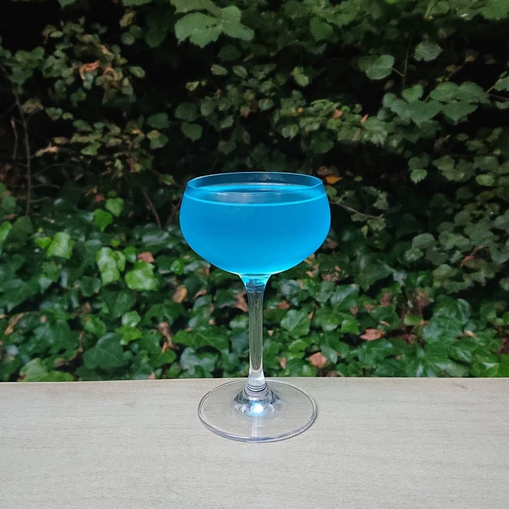 El coctel Blue Monday 