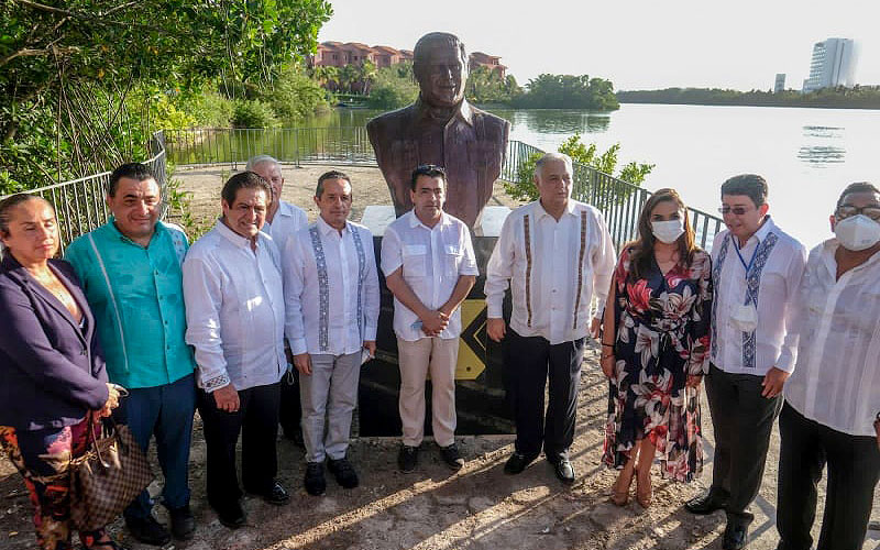 Cancún rinde homenaje a Alberto Bojórquez Pérez, uno de sus forjadores