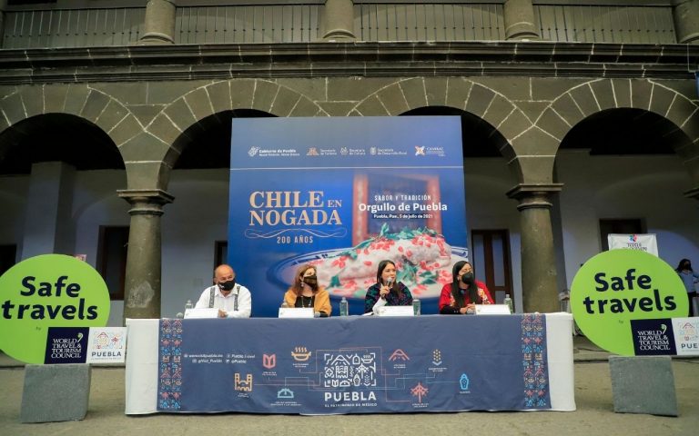 Presenta Turismo colaboración intermunicipal por los 200 años del Chile en Nogada