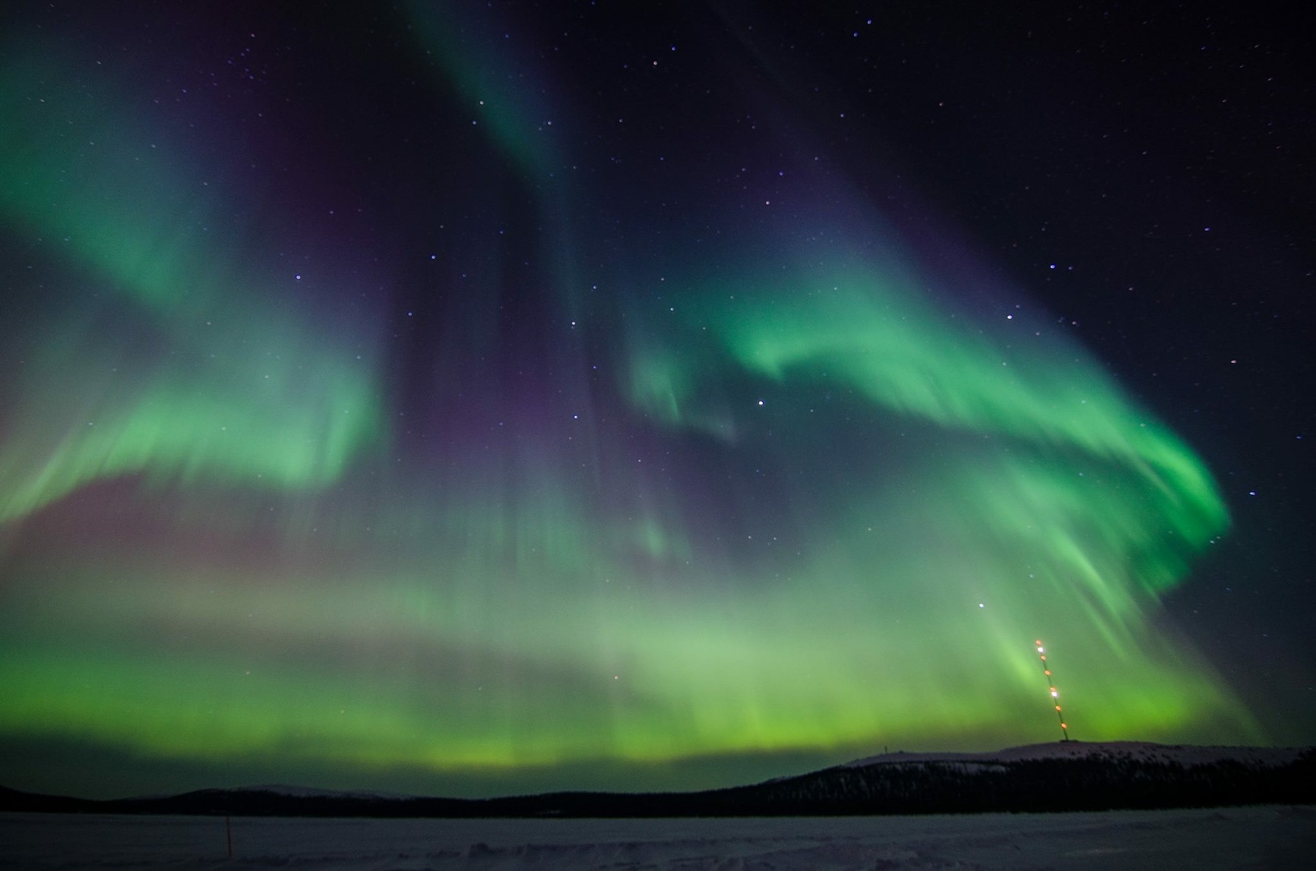 auroras boreales suecia