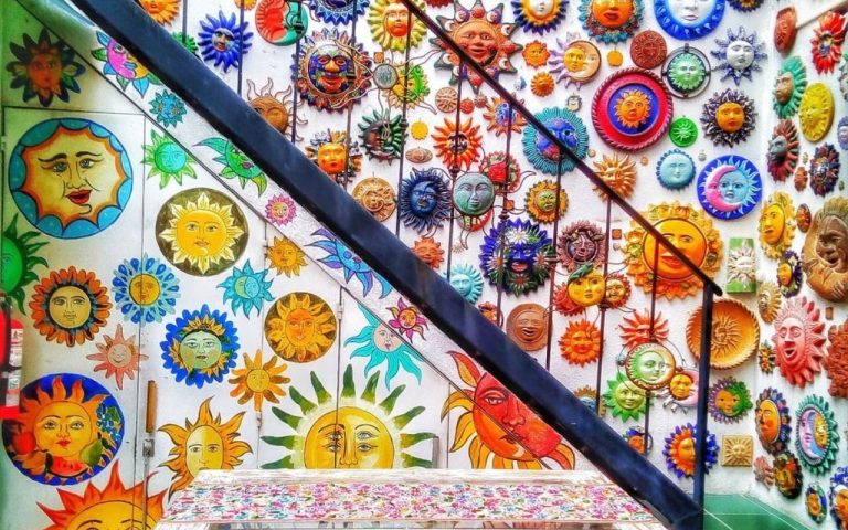 Luz y color en la Casa de los Soles en San Miguel de Allende