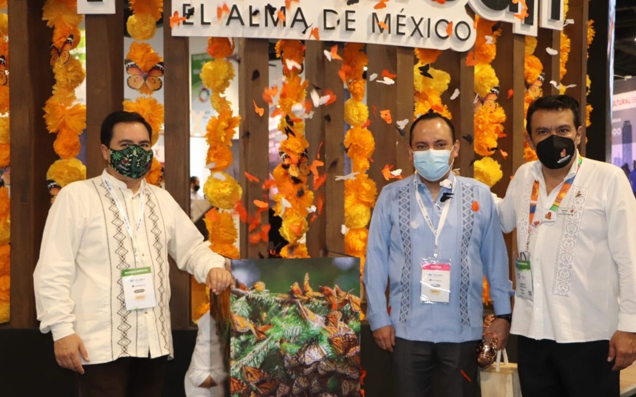 Hidalgo Mágico hace presencia en el Tianguis Turístico 2021 en Mérida Yucatán