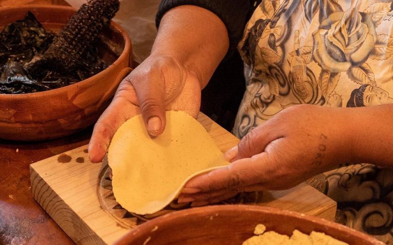 tortilla ceremonial, el legado otomí