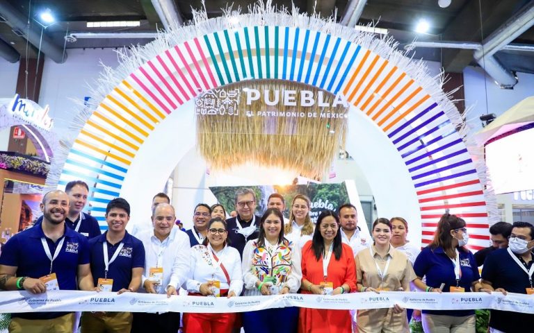 Presenta Puebla acciones de innovación en el Tianguis Turístico 2022