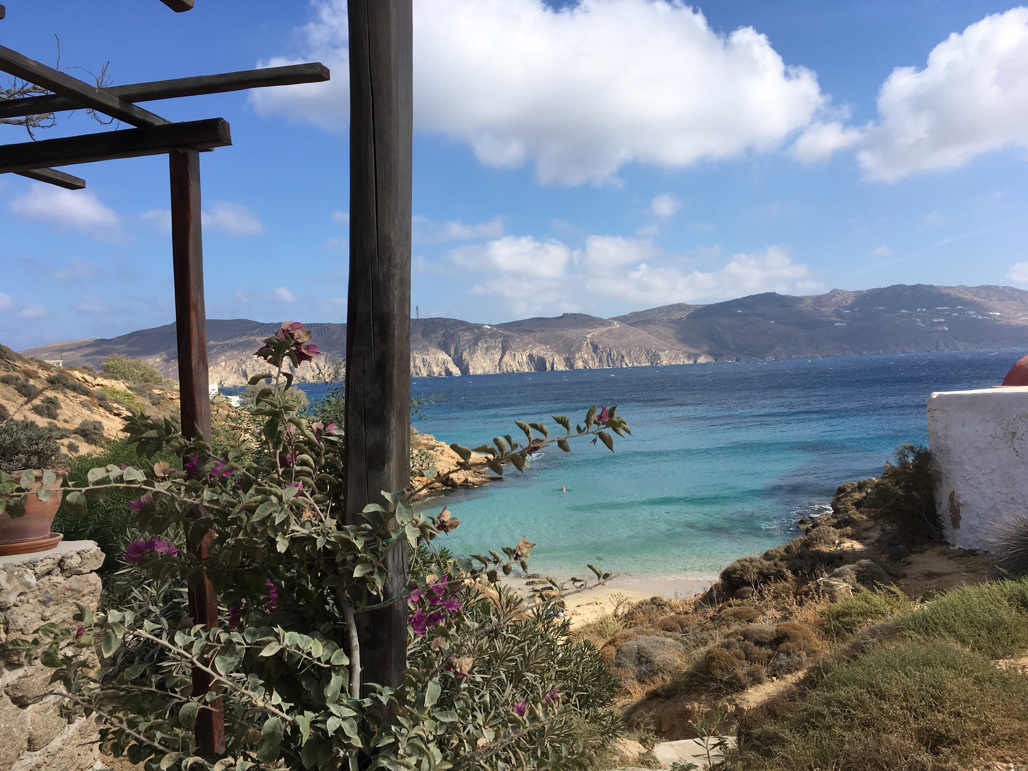 agios sostis playa mykonos turismo grecia