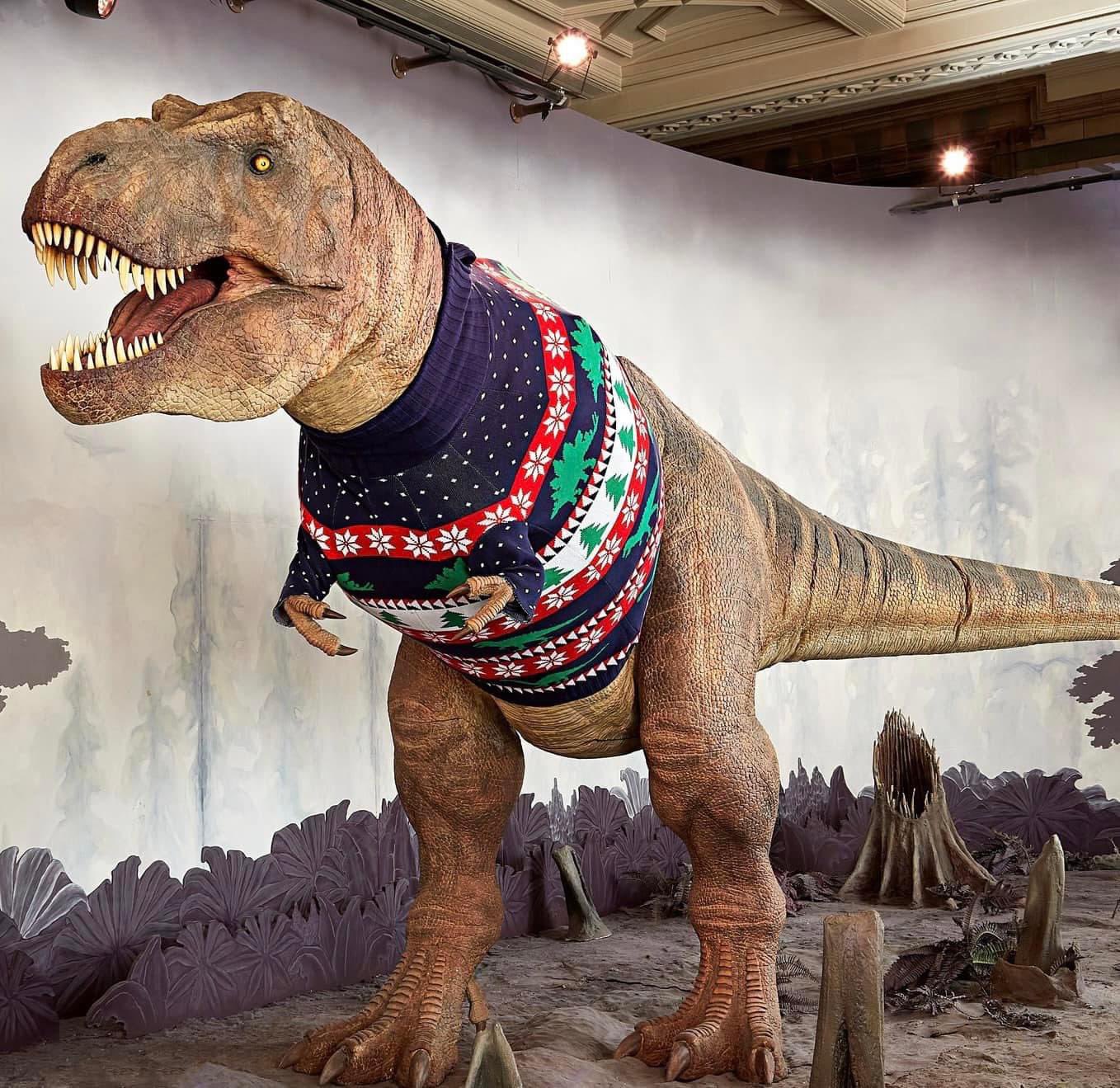 museo de londres dinoturismo tiranosaurus rex