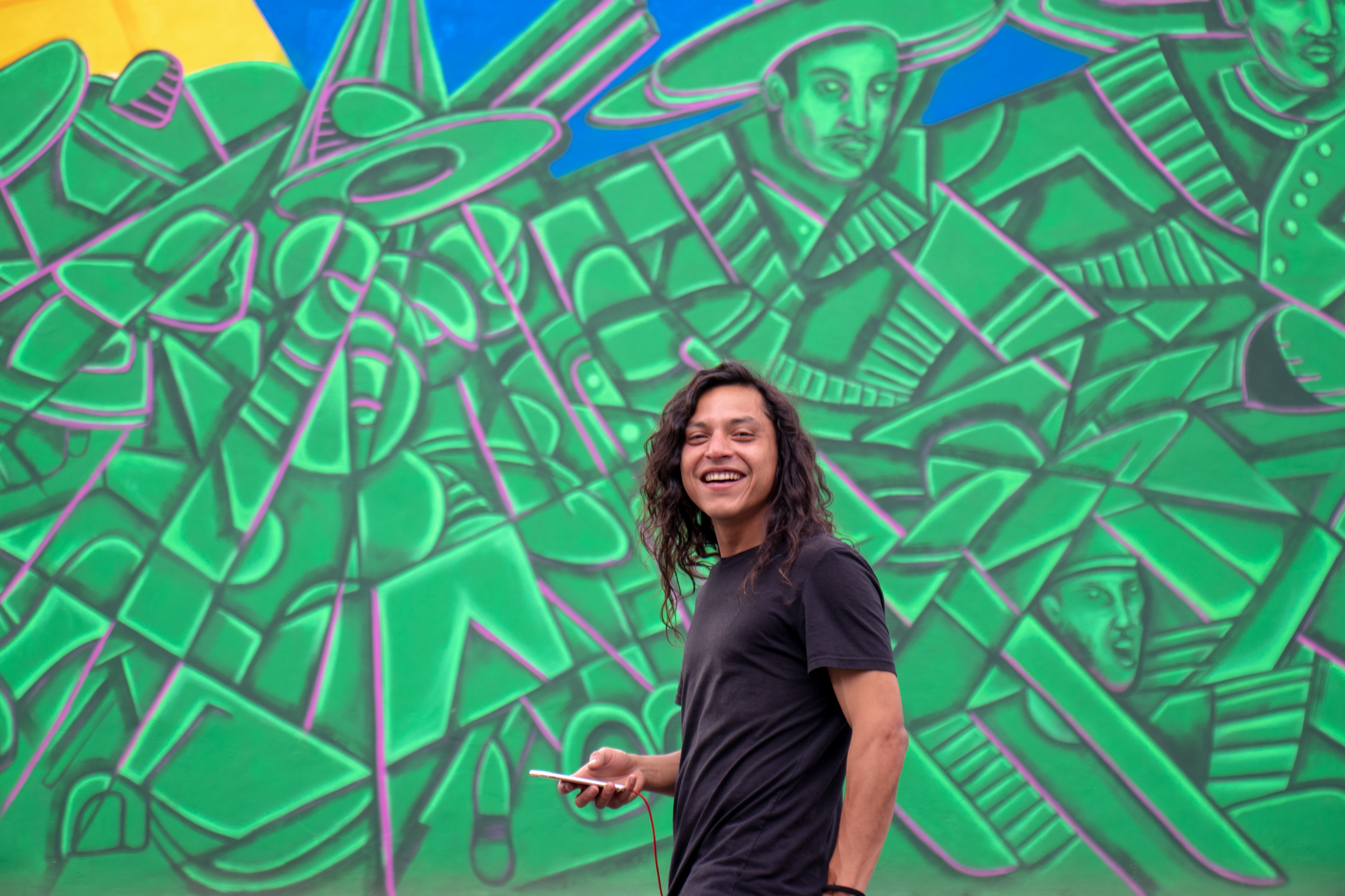 Oscar Pinto muralista