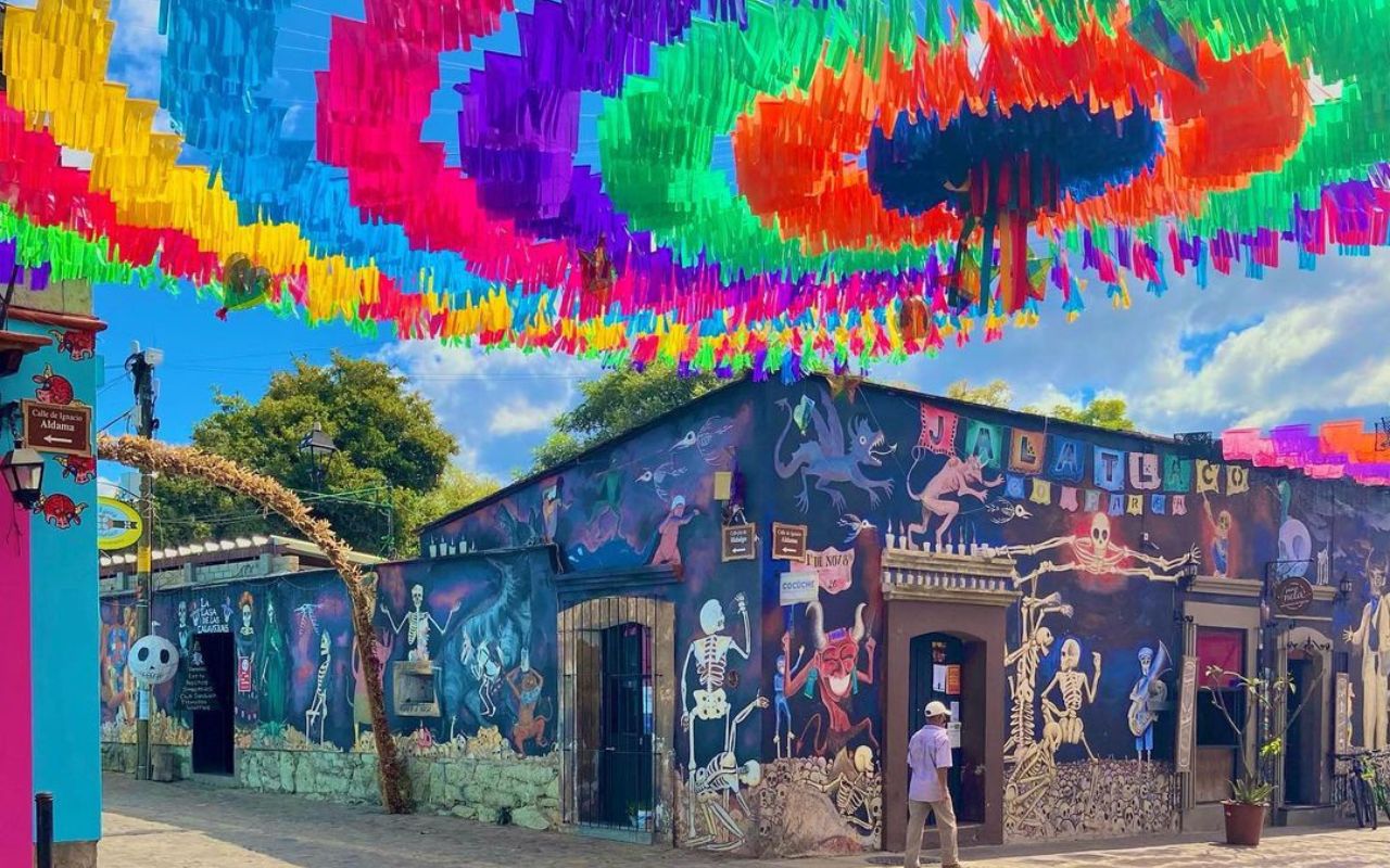 Jalatlaco, Oaxaca, un barrio colorido donde reposar