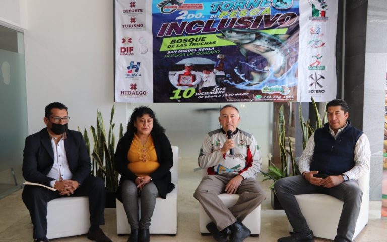 Segundo torneo de pesca inclusivo en el Pueblo Mágico de Huasca
