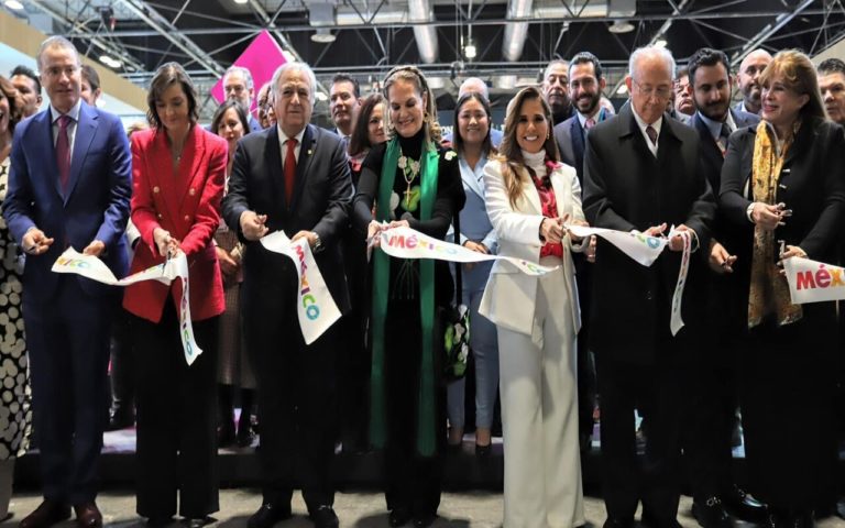 Autoridades inauguran el Pabellón de México en FITUR 2023, en España