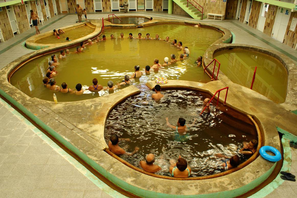 balneario el bañito aguas termales mexico