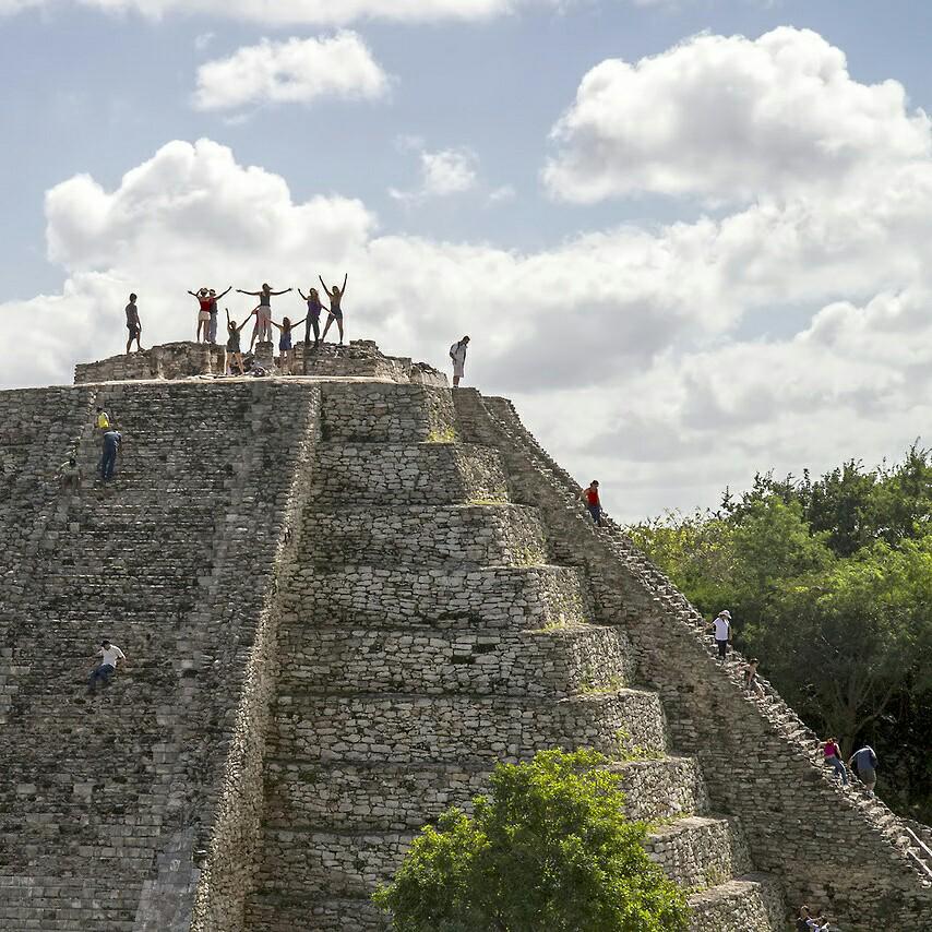 castillo de kukulcán zona arqueológica mayapán