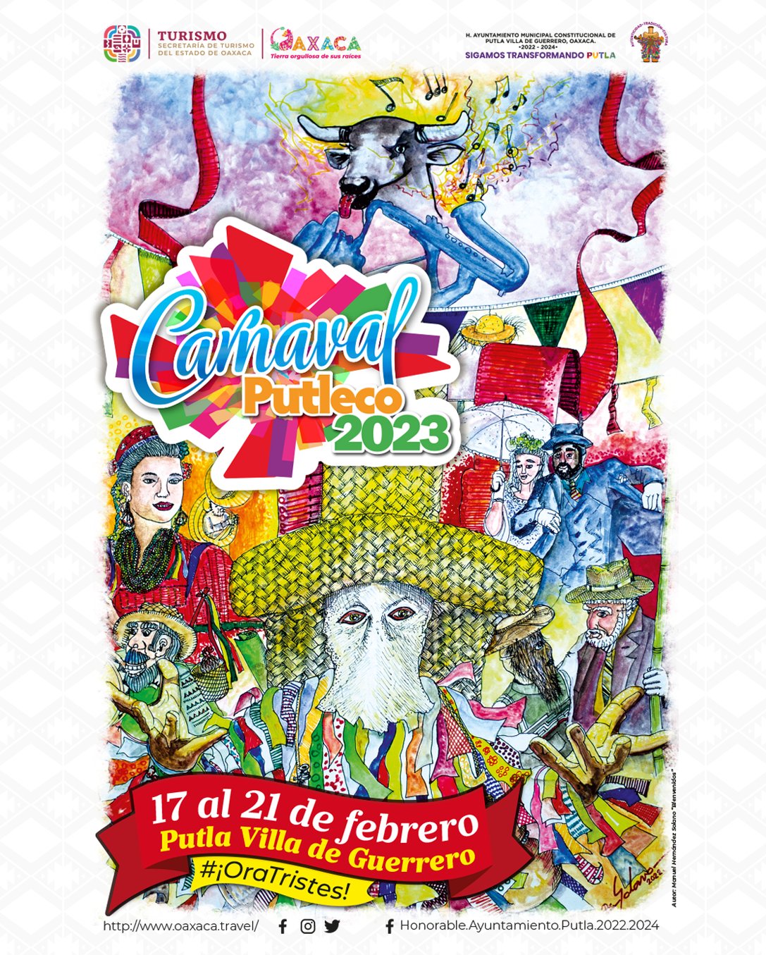 carnaval putleco 2023 oaxaca donde es