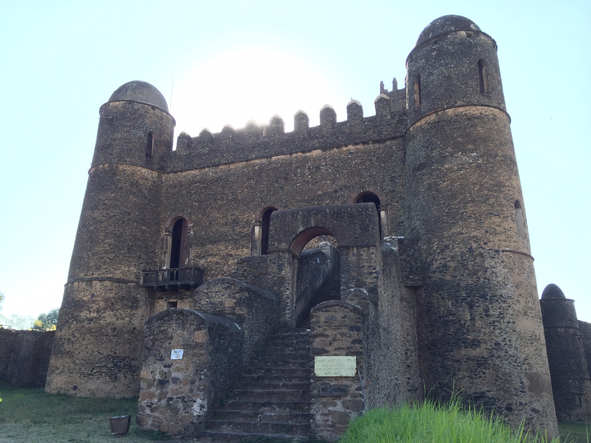 castillos etiopia gondar ciudad estructura arquitectura