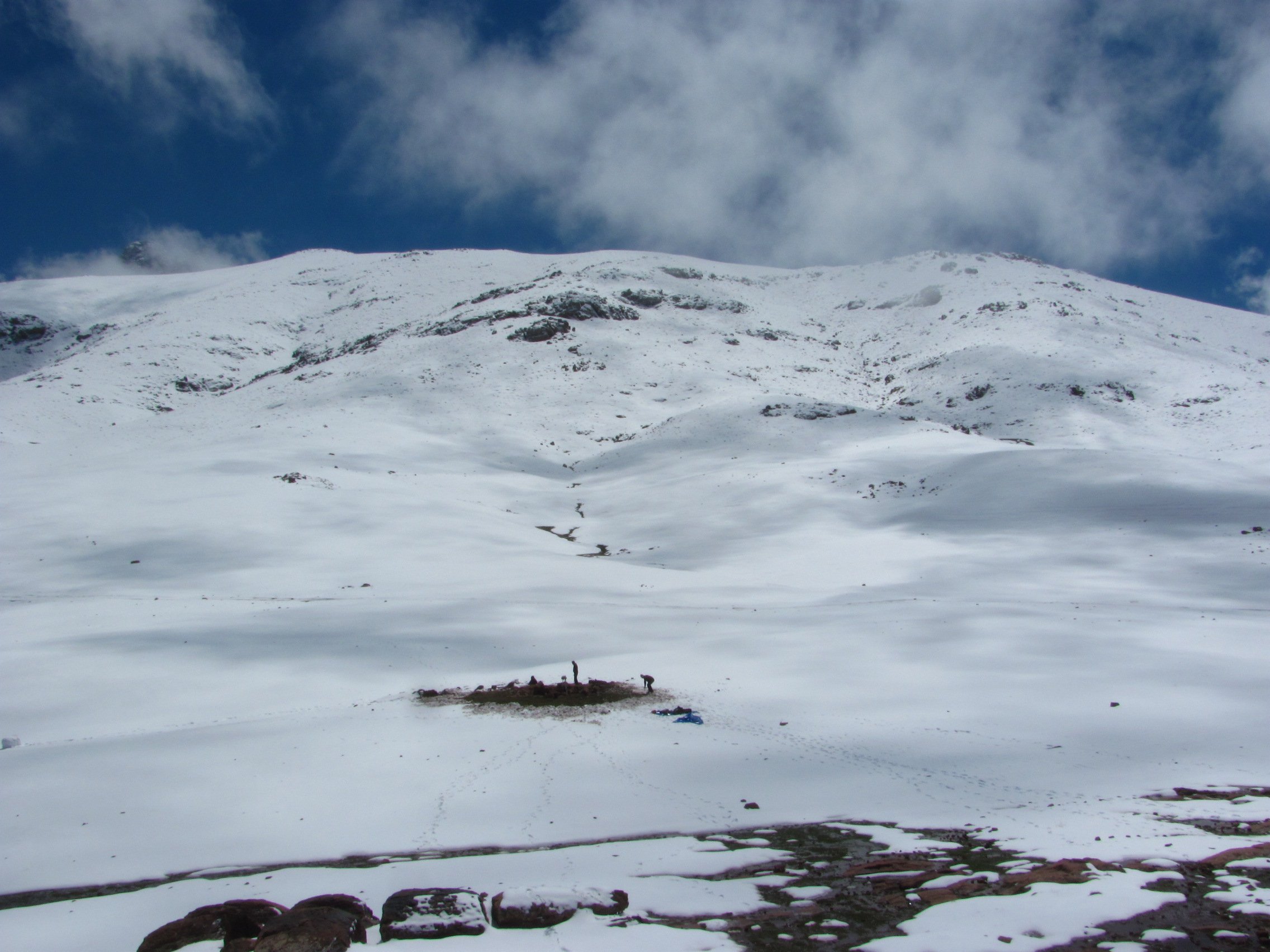 oukaimeden alto atlas marruecos montañas nieve