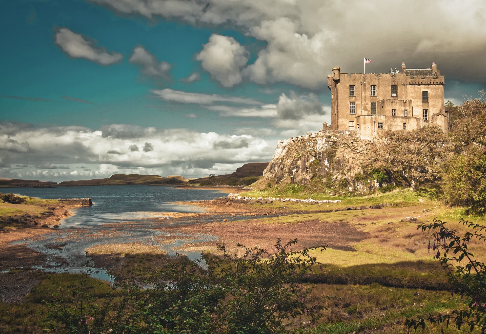 castillo dunvegan isla de skye escocia