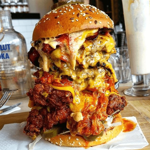 hamburguesa-heart-attack-grill-restaurantes-extraños