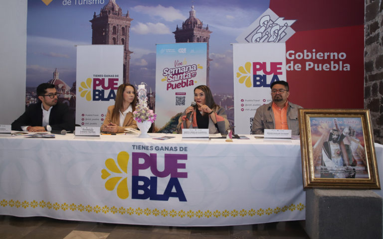 Presenta Turismo programa “Vive la Semana Santa en Puebla”