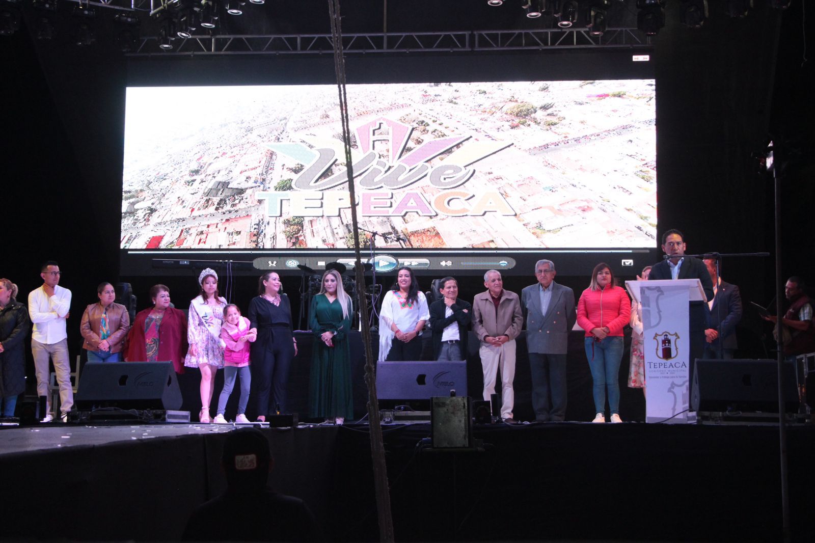 inauguracion feria del santo niño doctor