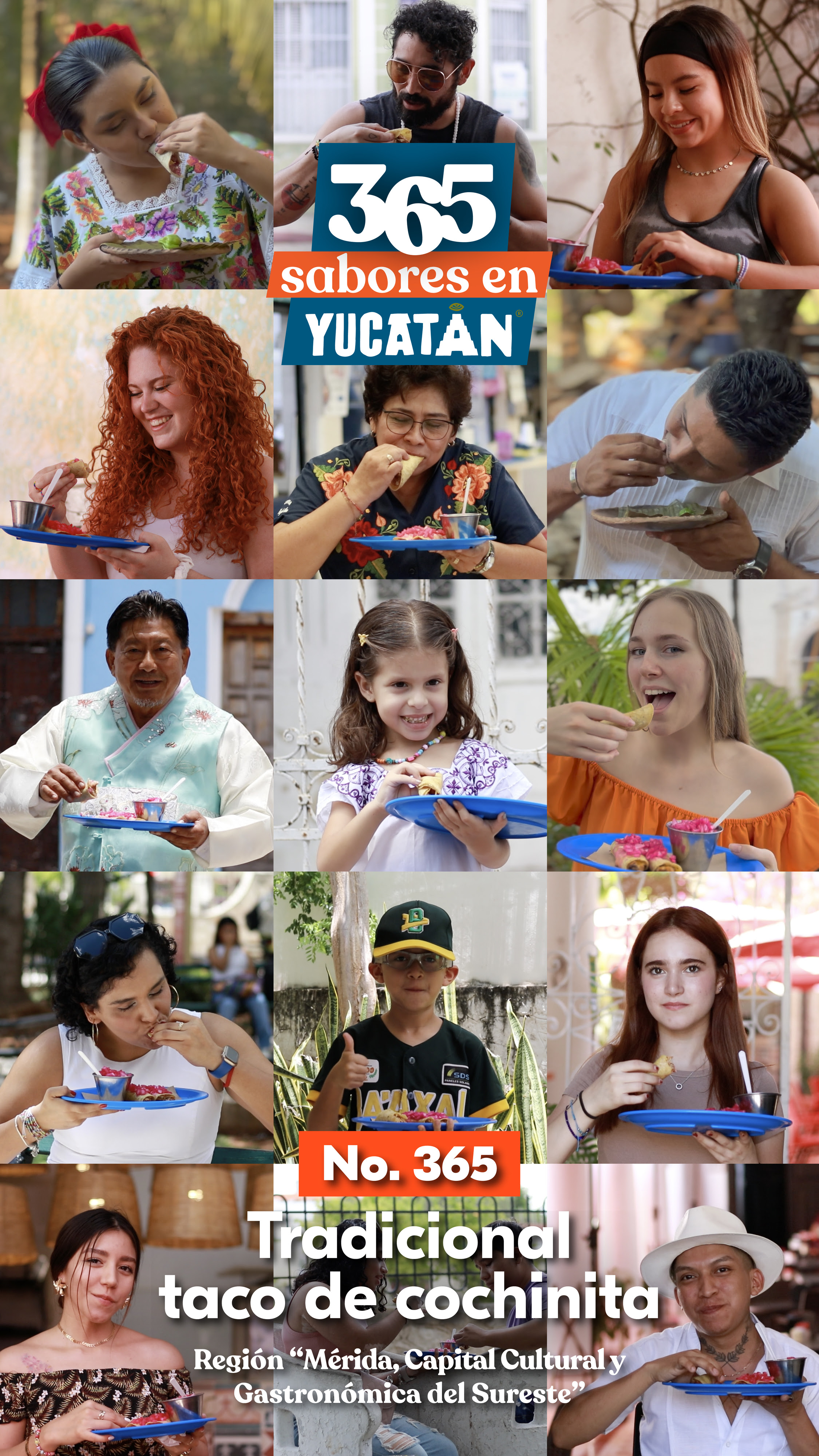 taco cochinita 365 sabores en yucatán