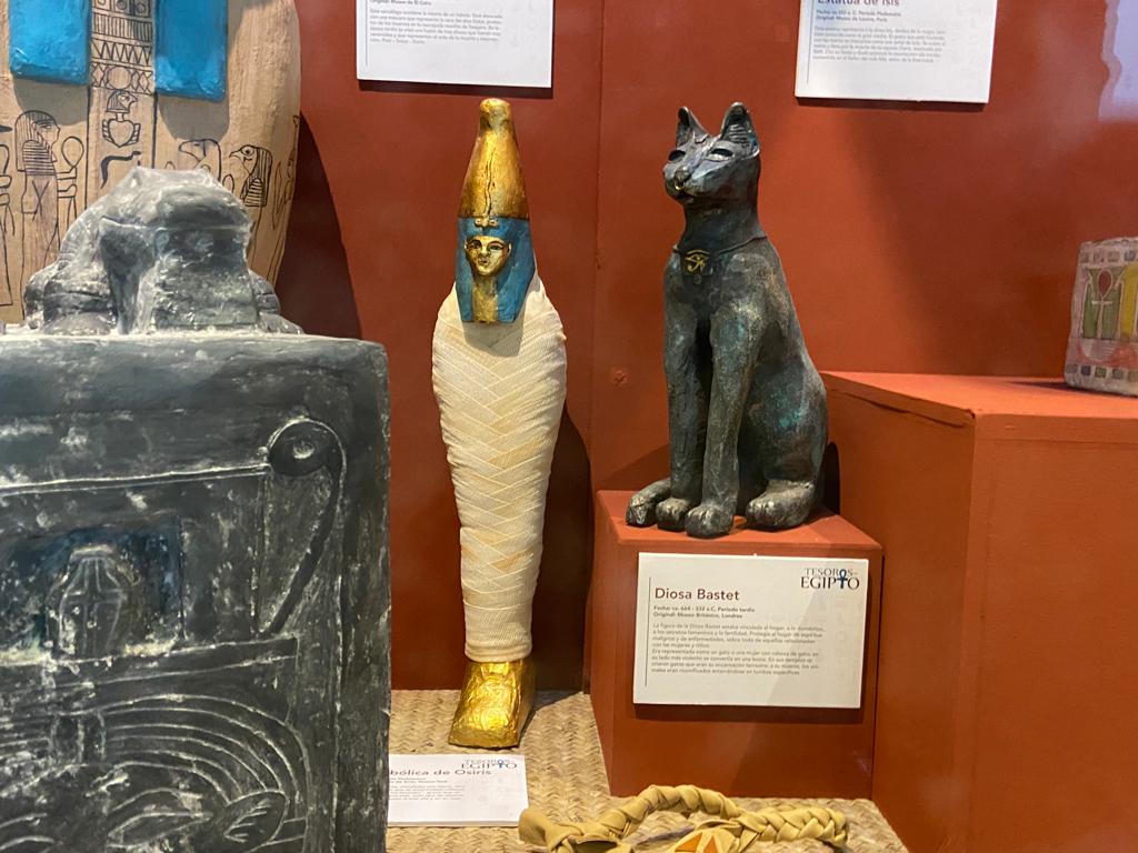 tesoros de egipto en puebla piezas