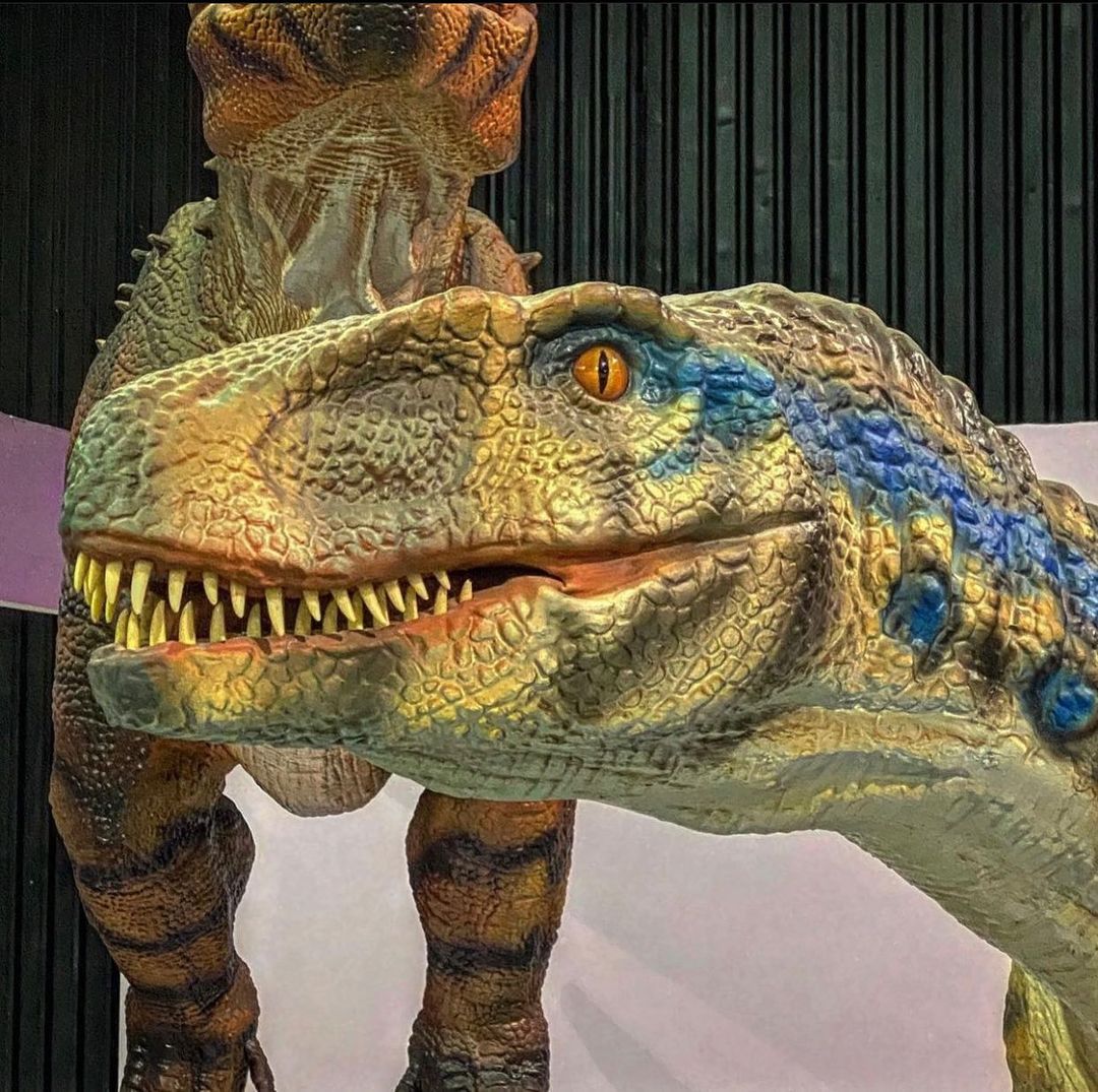 animatronicos de huerta dinosaurio en puebla