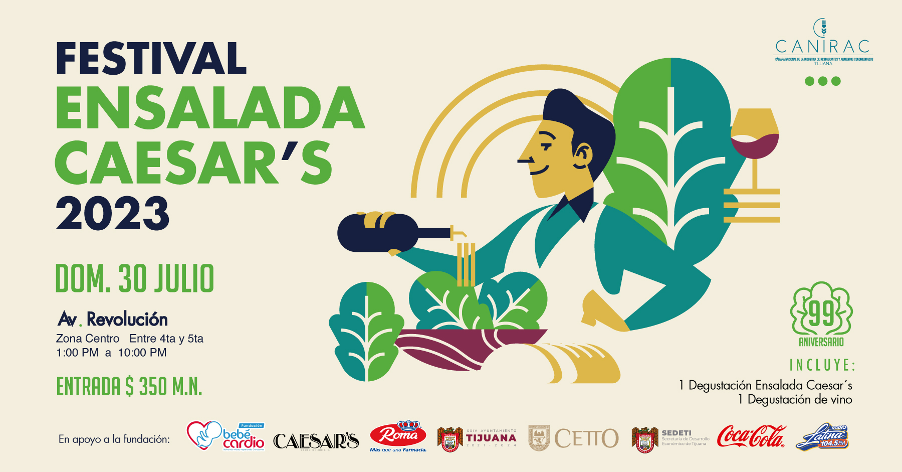 festival ensalada caesars tijuana 2023 cartel