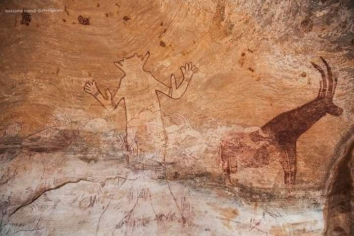 parque nacional tassilin ajjer pinturas rupestres