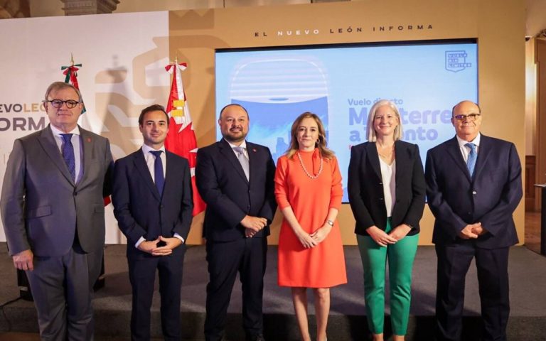 Air Canada inaugura la nueva ruta Monterrey-Toronto