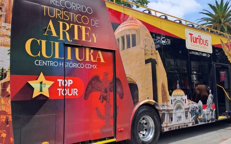 Turibus inaugura nueva ruta de arte y cultura en CDMX