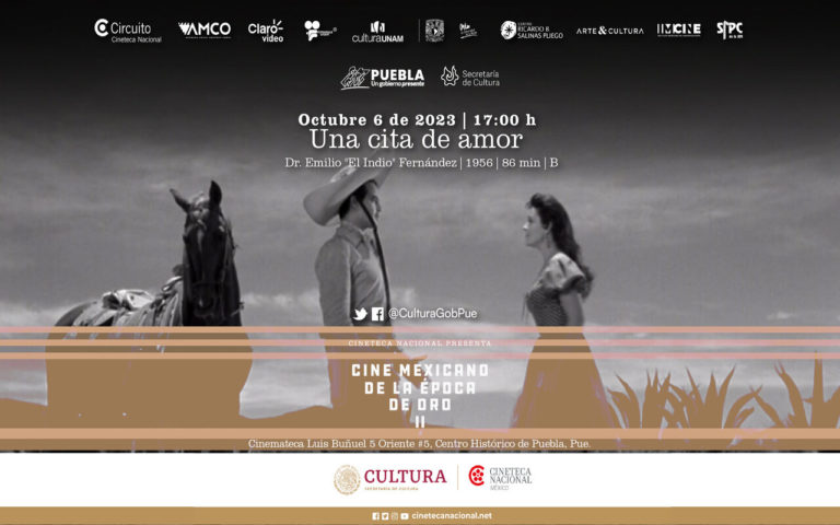 Proyectarán películas del Cine de Oro en Cinemateca Luis Buñuel