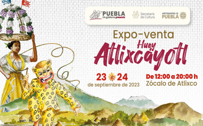 Compra artesanías poblanas en el Huey Atlixcayotl 2023