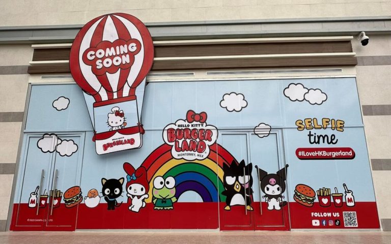 Hello Kitty Burgerland, el restaurant temático más adorable inspirado en Hello Kitty