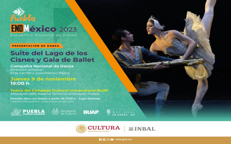 Presentarán Cultura e INBAL ballet del Lago de los Cisnes como inicio del Encuentro Nacional de Danza