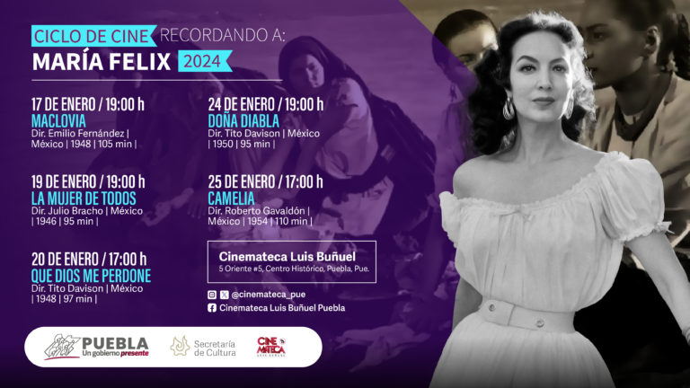 No te pierdas el cine de La Doña (María Félix) en Cinemateca Luis Buñuel