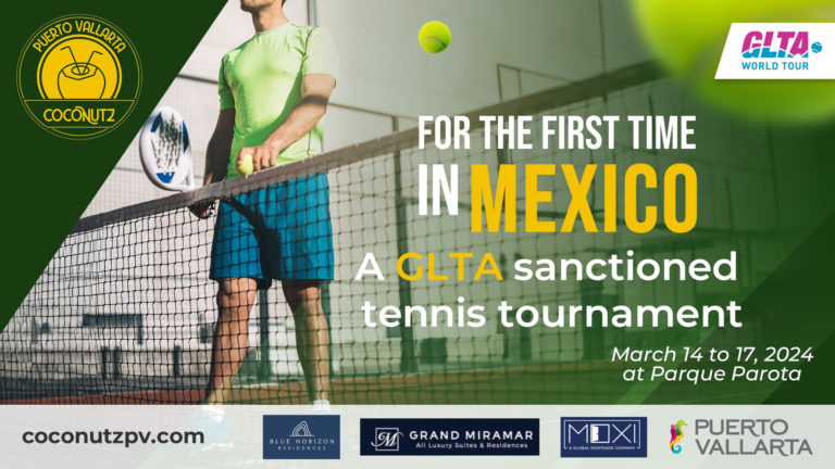 Puerto Vallarta será sede del Primer Torneo de Tenis de la GLTA en México