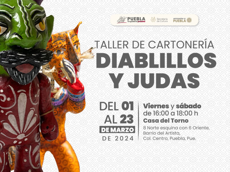 Aprende y diviértete gratis: taller de cartonería en Puebla