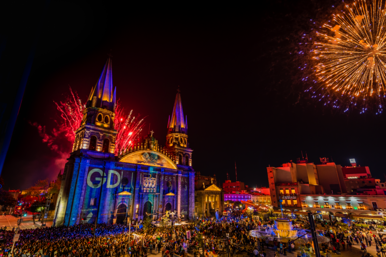 GDLuz 2024 iluminará Guadalajara por sus 482 años de su fundación