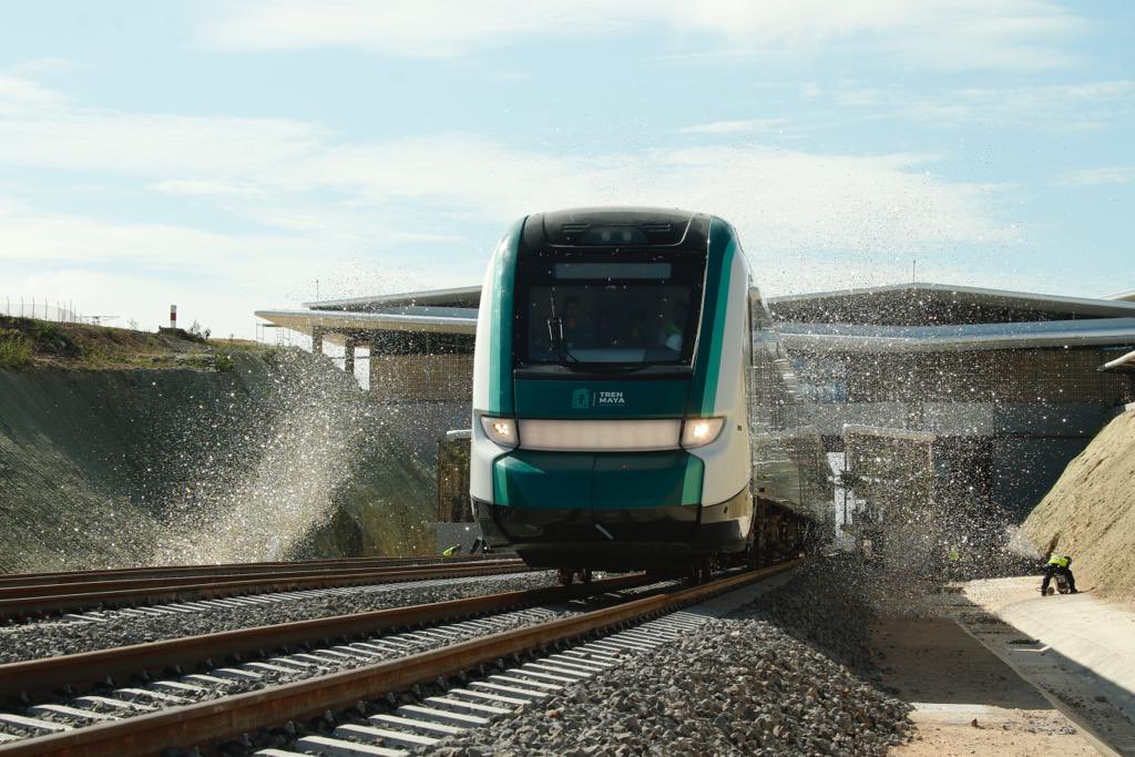 inauguracion del tren maya en mexico