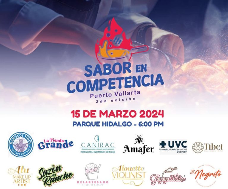 Destaca la gastronomía de Puerto Vallarta en el concurso de cocina “Sabor en Competencia”