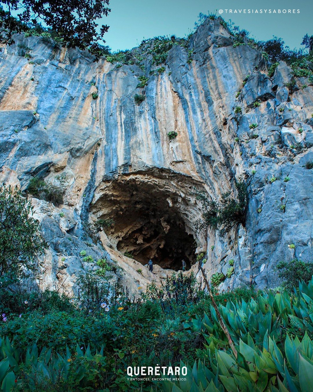 cueva senderismo y balnearios en querétaro