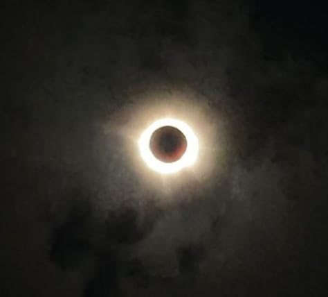 turista astronómico eclipse en mazatlán