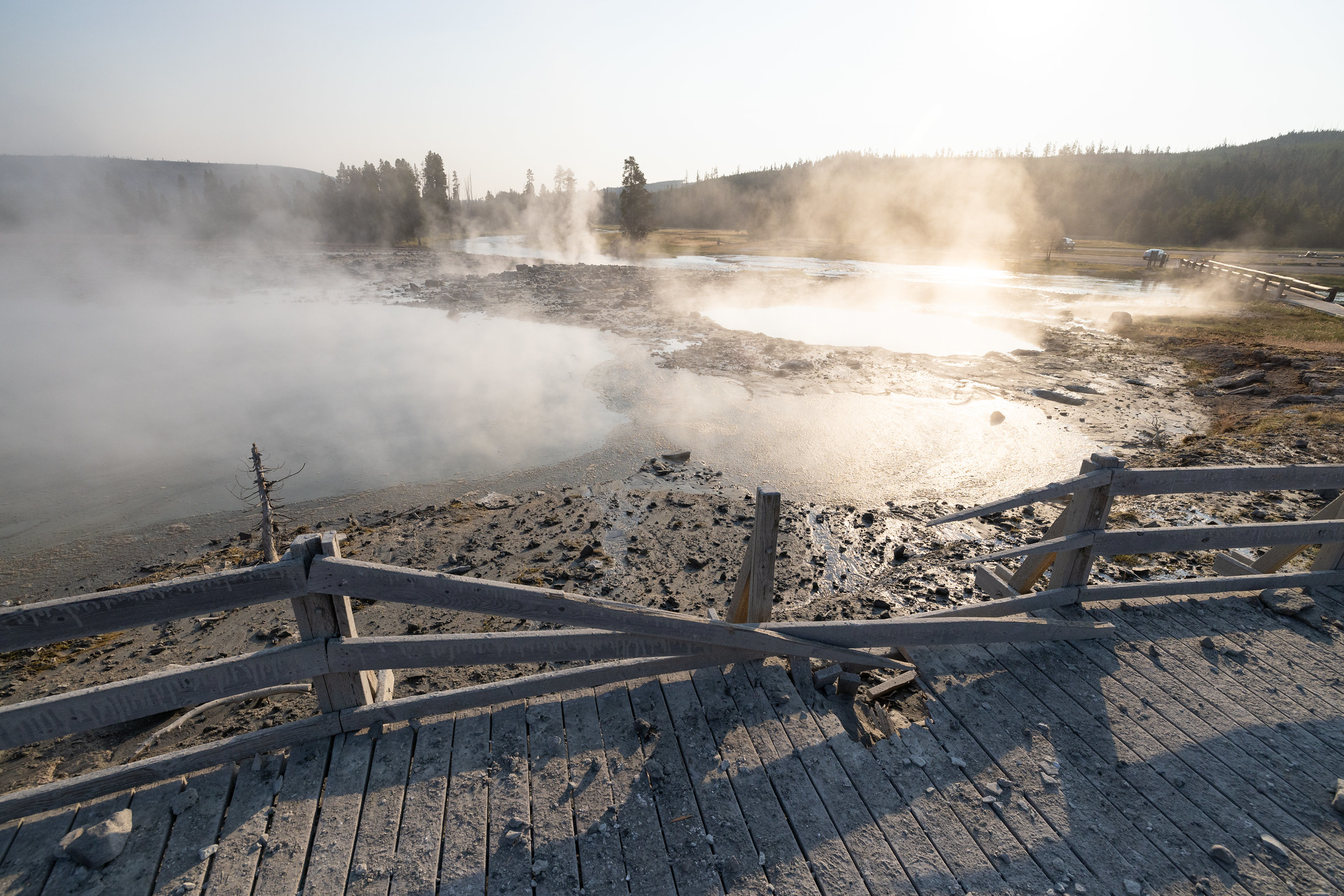 estados unidos explosión hidrotermal en yellowstone