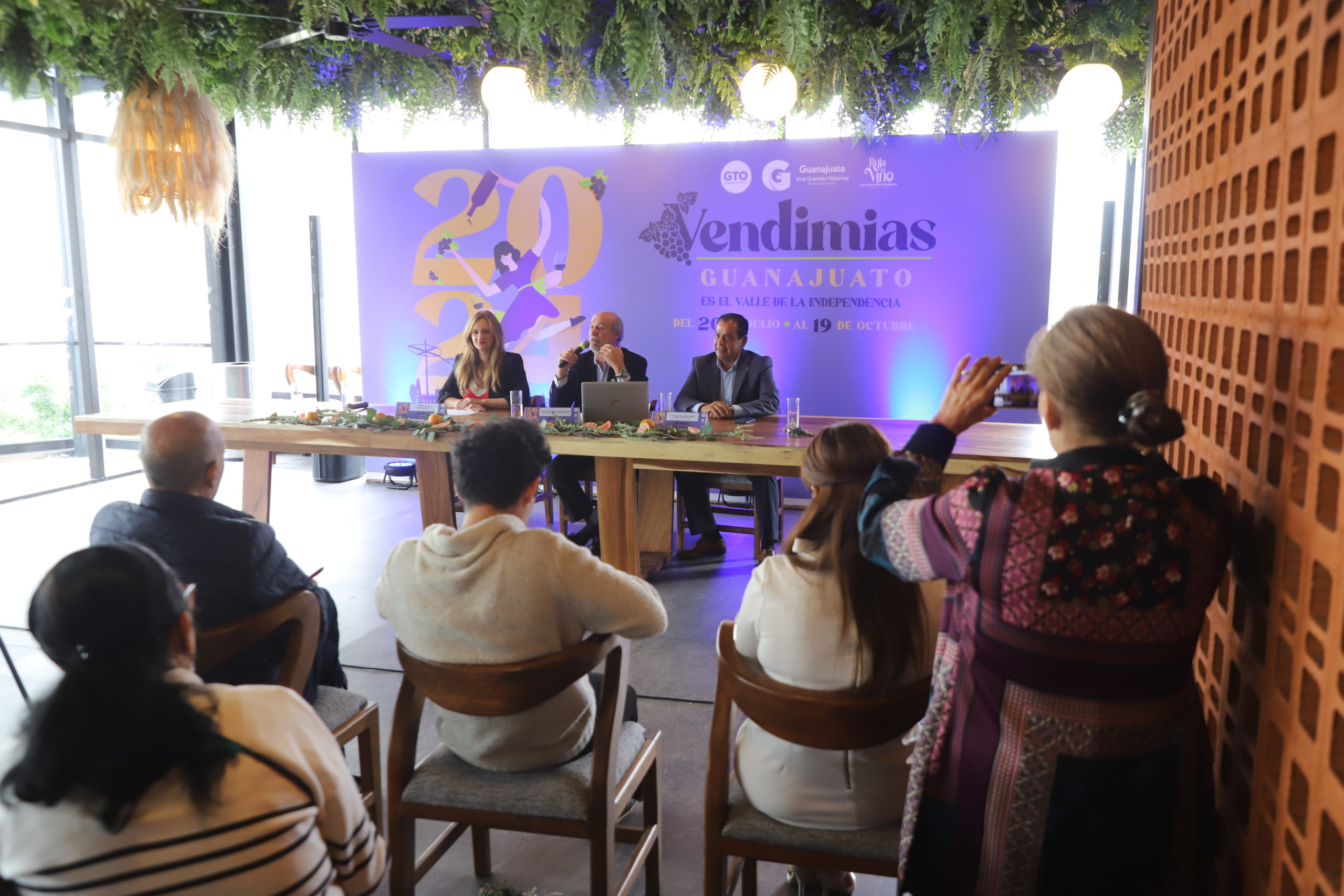 evento prensa vendimias de guanajuato